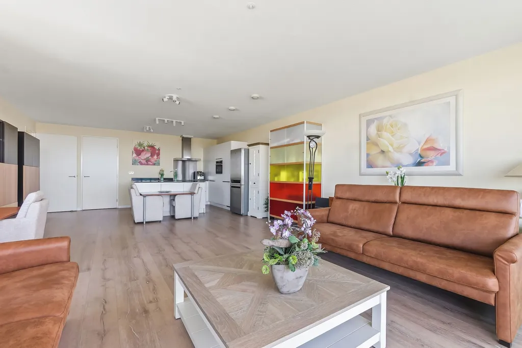 Living Room - Galerie Flat with Sea View in The Hague