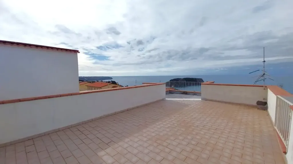 Terrasse - Apartment with Sea View in Praia a Mare