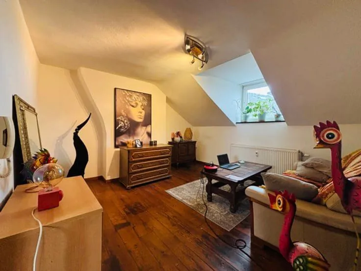 Living Room - Apartment in Central Liège