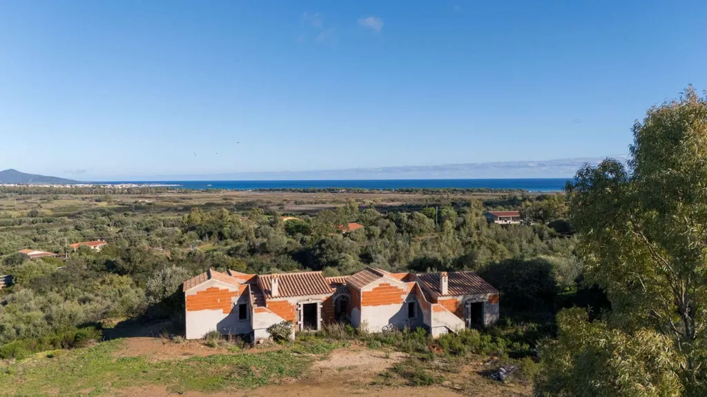 Vista aérea - Villa with Panoramic Sea View in Siniscola