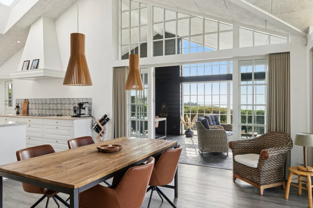 Salle à manger - Modern Summerhouse with Water View at Storebælt