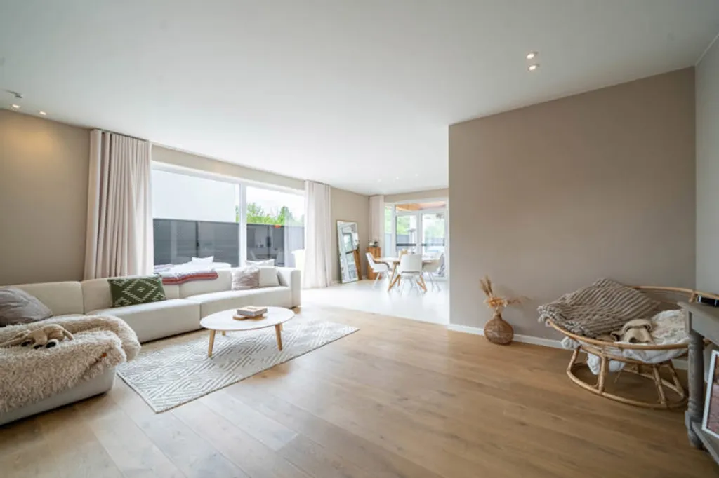 Séjour - Nouvelle Villa avec Pratique à Westerlo