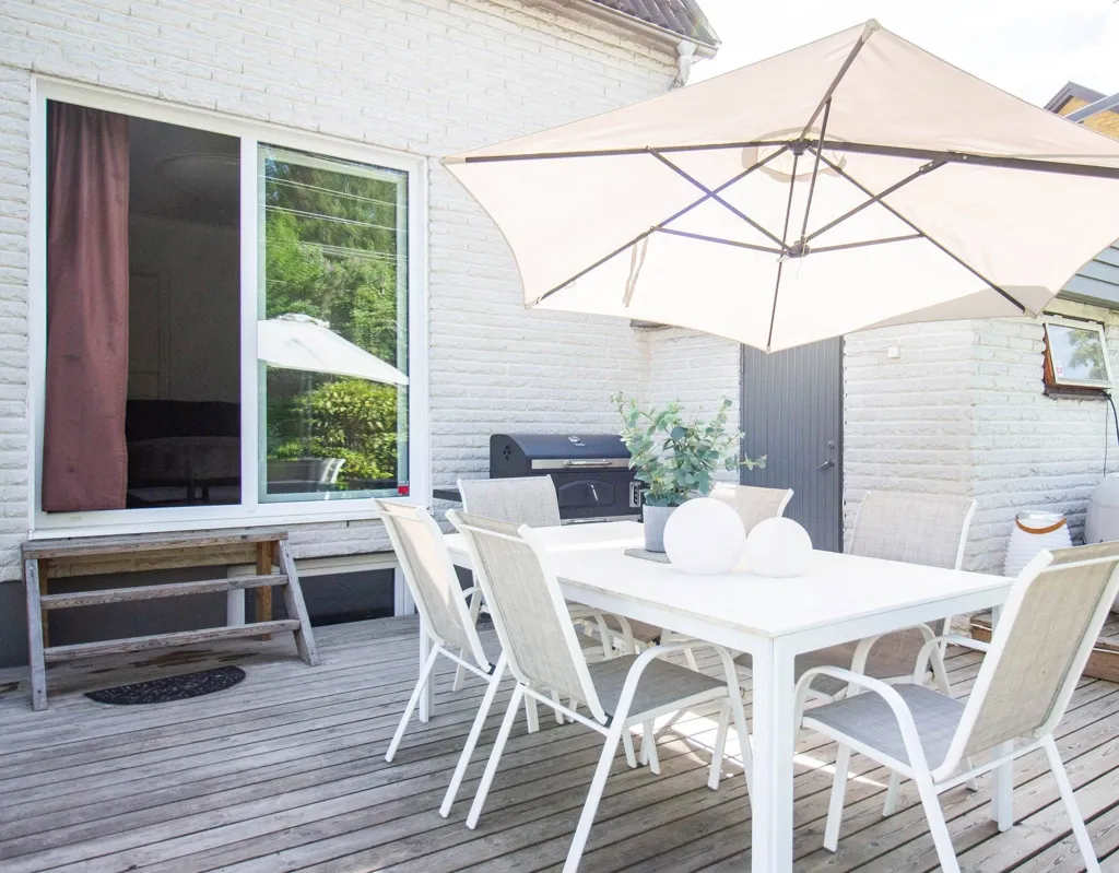 Terrasse - Renovated Villa with Garden in Jönköping