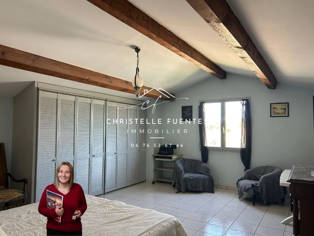 Camere da letto - Family House with Pool Potential in Mèze