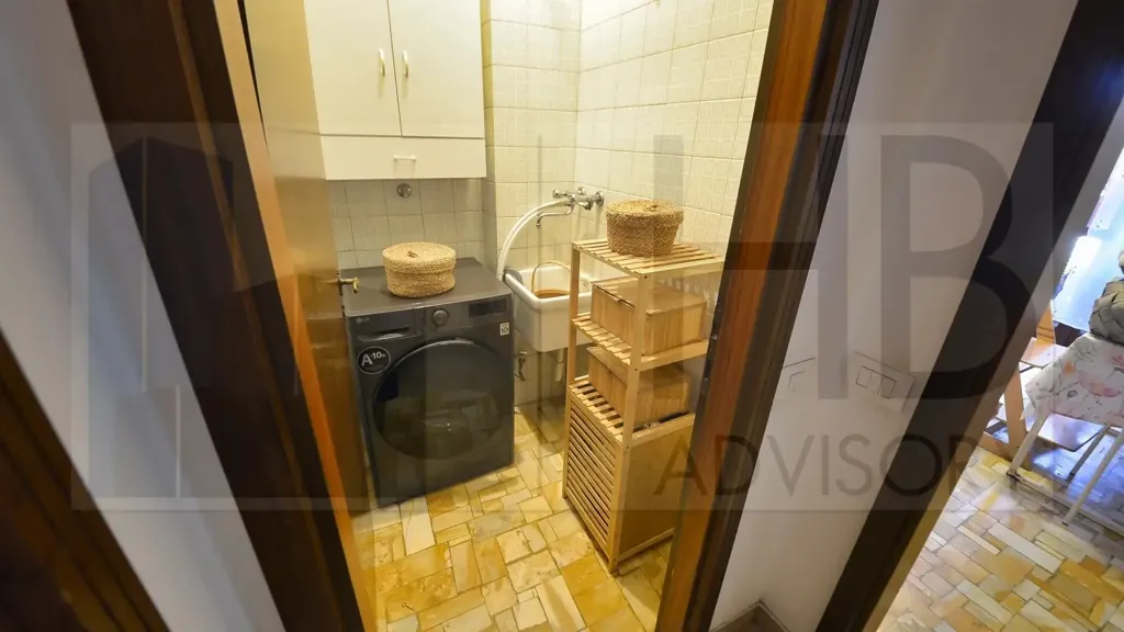 Buanderie - Spacious Trilocale with Balcony in Milan