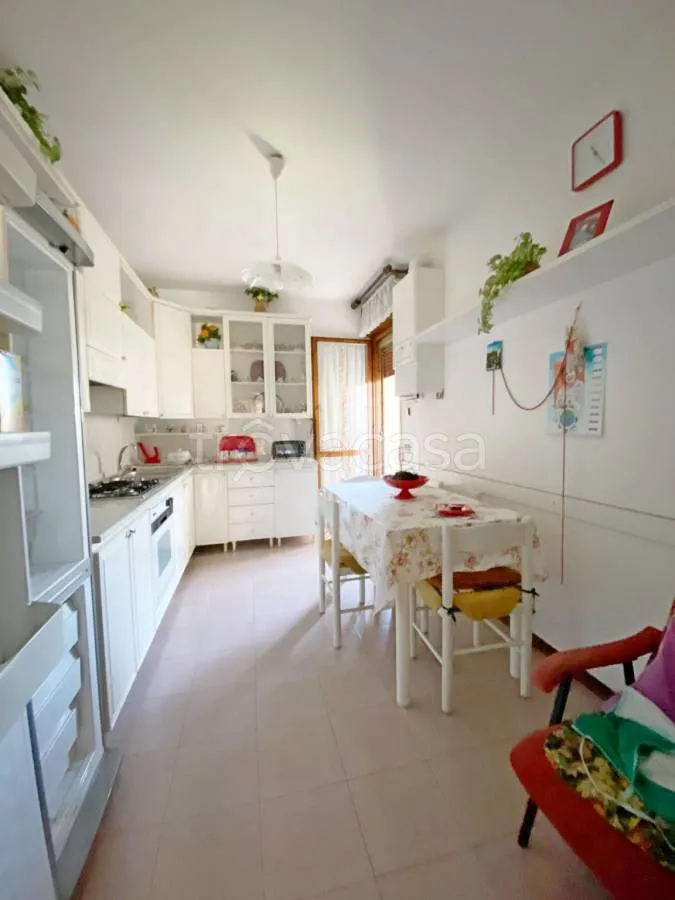 Cuisine - Spacious Apartment with Balcony in Copparo