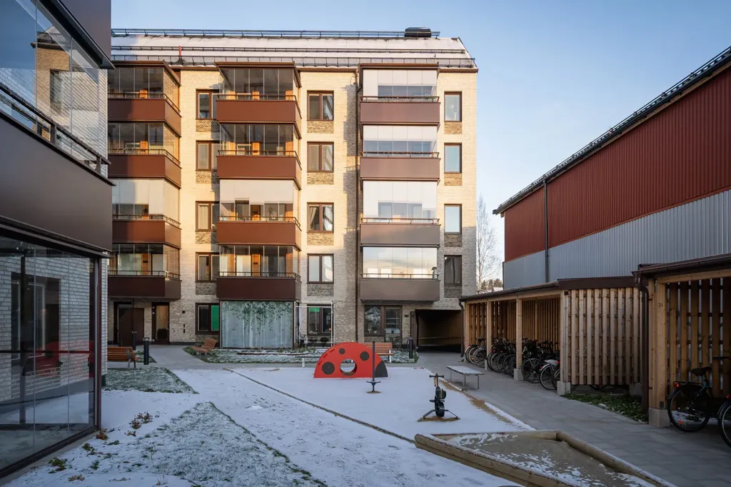 Jardin - Modern Flat with Balcony in Central Skellefteå