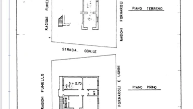 Plan - Villa with Panoramic View in Bettola