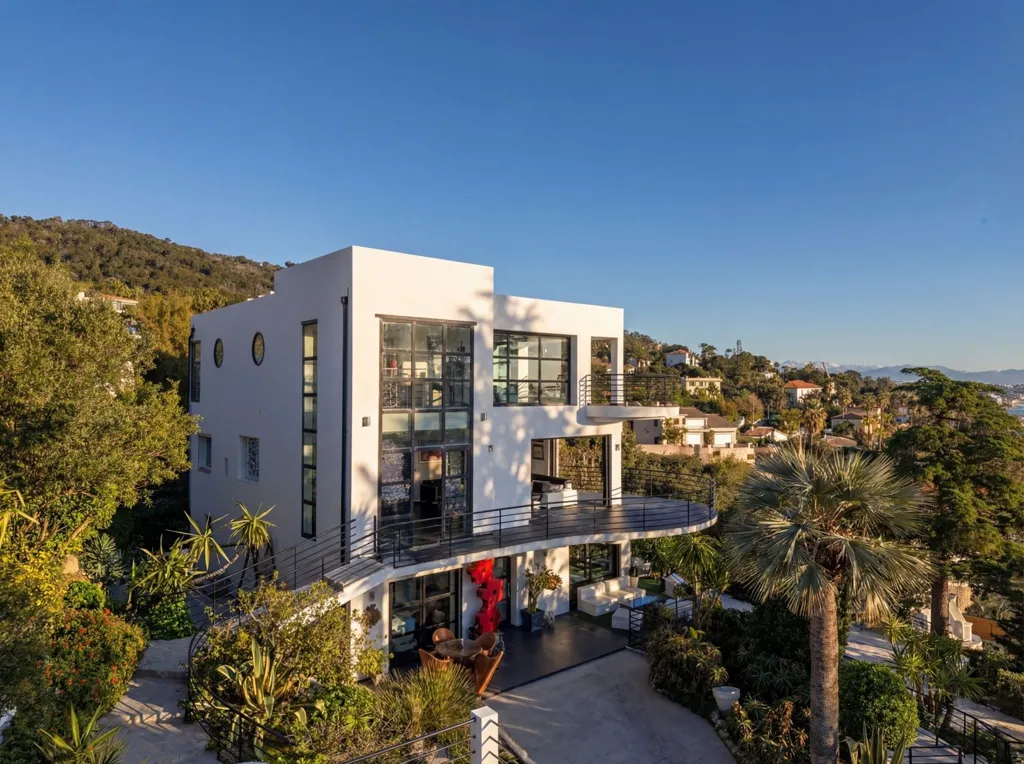 Extérieur - Villa Luxueuse avec Vue Mer à Cannes Californie