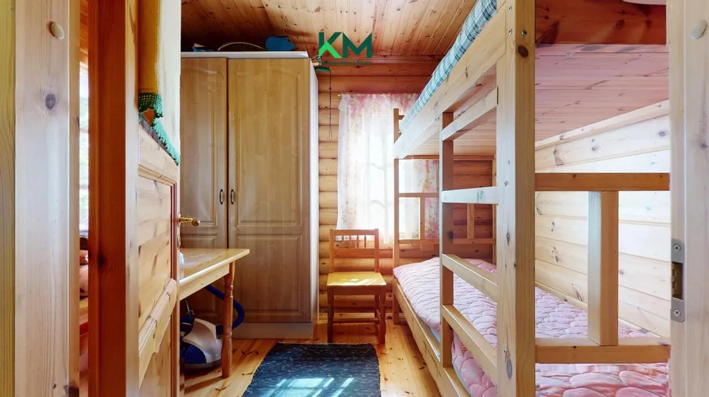 Bedrooms - Cottage with Private Sauna in Maksamaa
