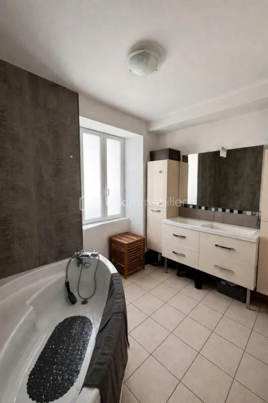 Bathrooms - Charming Three-Level House with Terrace in Méru