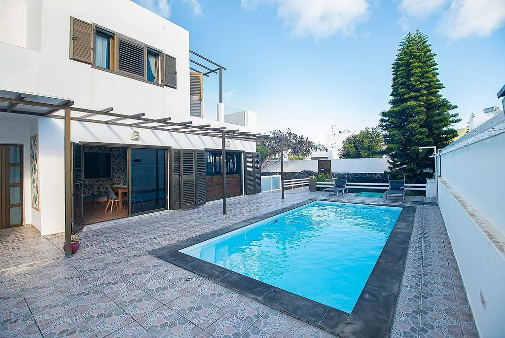 Piscine - Chalet with Pool and Terrace in Yaiza