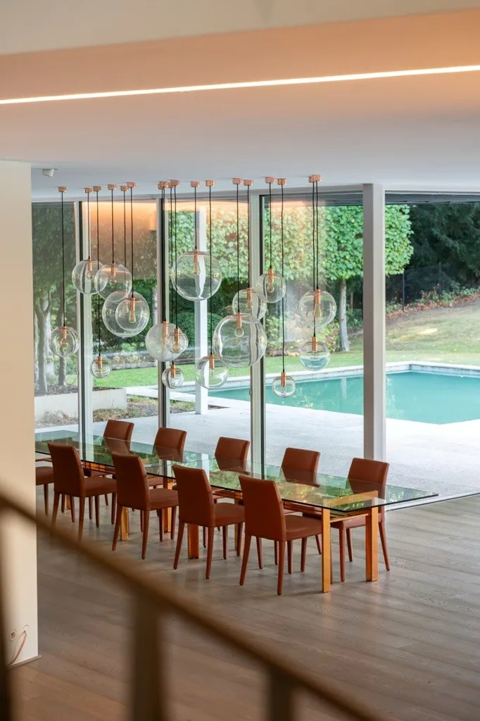 Sala da pranzo - Contemporary Villa with Pool in Uccle