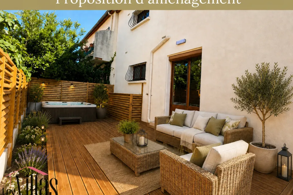 Terrass - Renovated Villa with Central Location in Narbonne