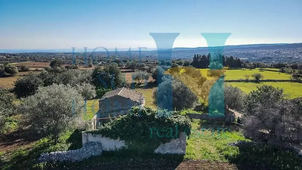 Õhuvaade - Rustic House with Olive Grove in Noto