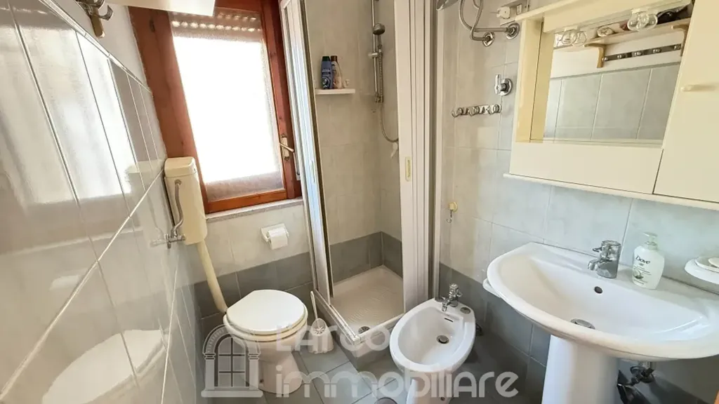 Badezimmer - Trilocale with Balcony in Scalea