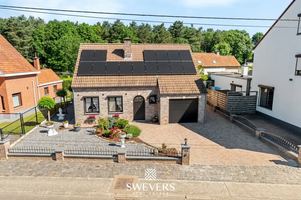 Vista aerea - Open Plan House with Garden View in Diest
