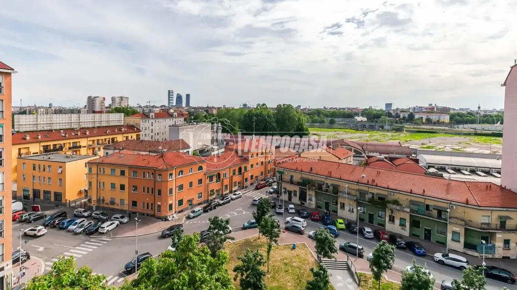 Vue aérienne - Studio Flat with Open View in Milan