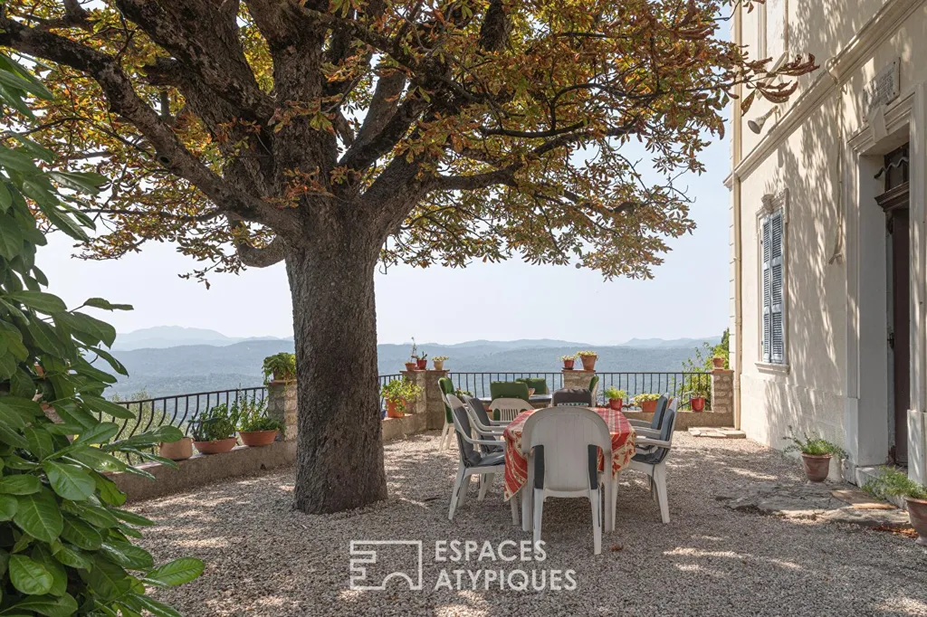 Terrazza - Maison de Maître with Panoramic View in Montauroux