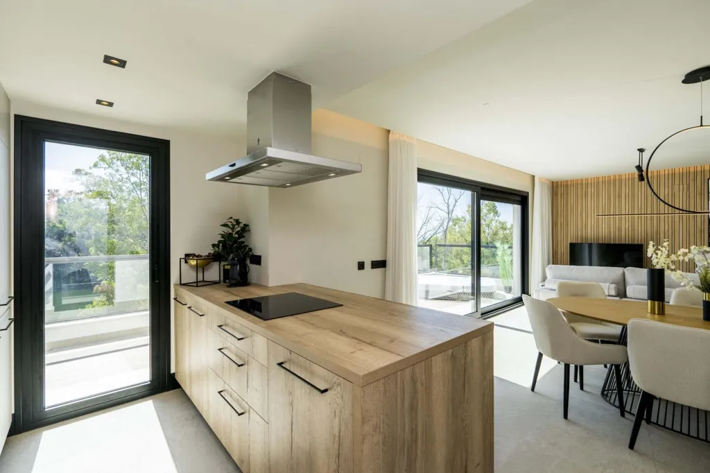 Cuisine - 3-Bedroom Flat with Pool in Marbella