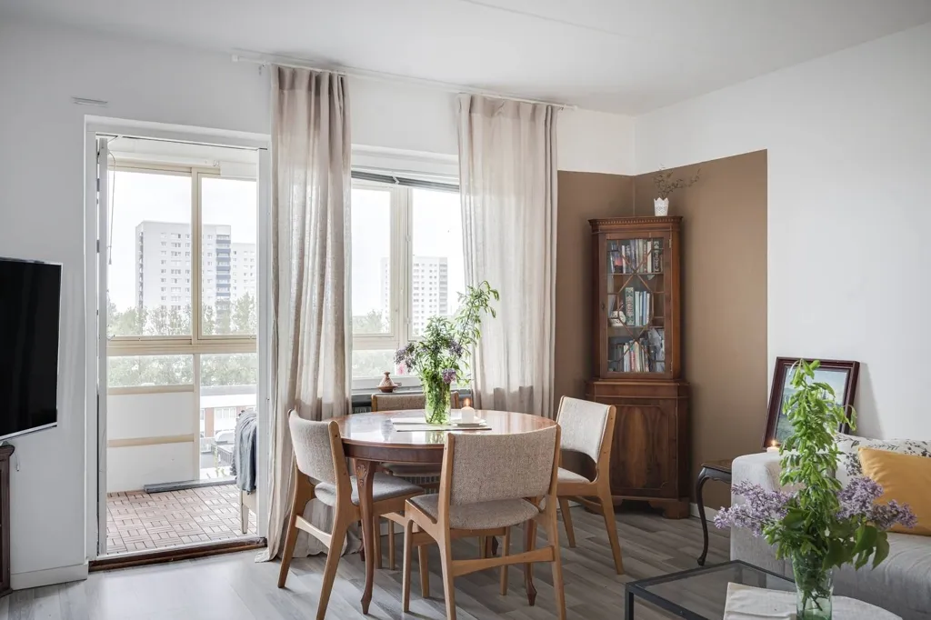 Söögituba - Renovated Apartment with Balcony in Malmö