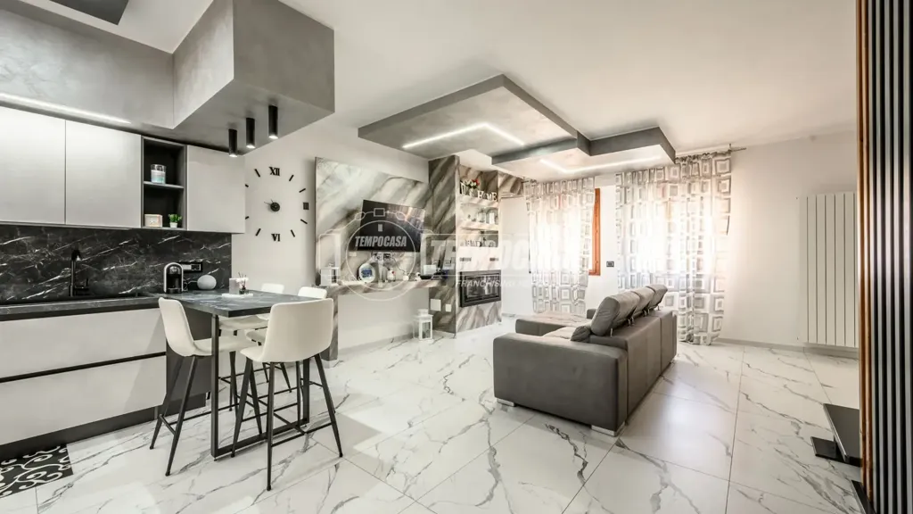 Köök - Panoramic Apartment with Garage in Vignola