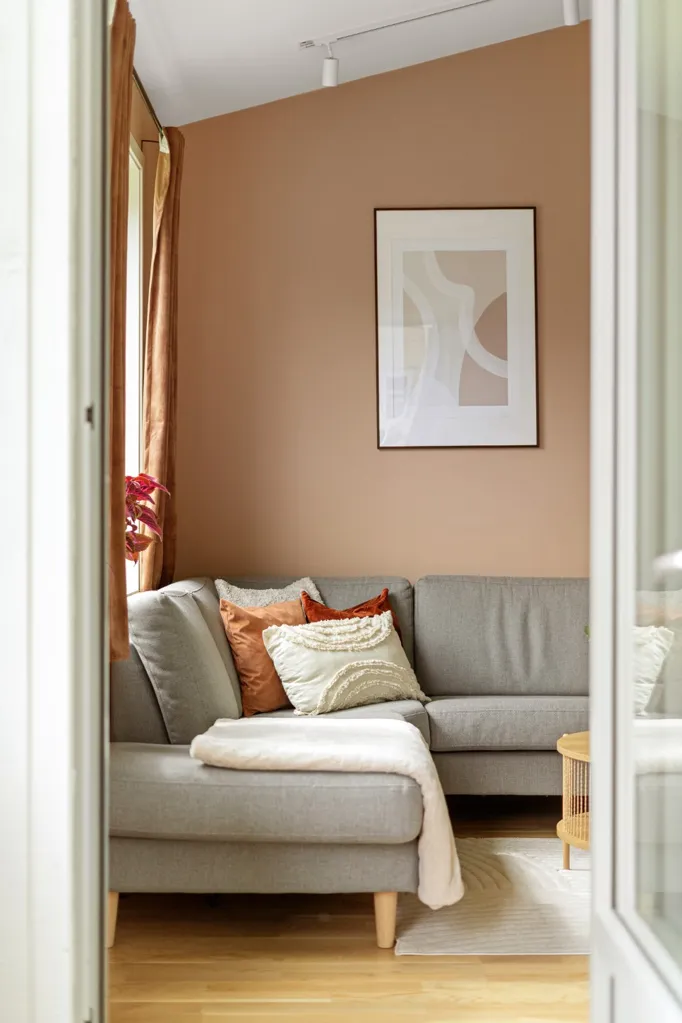 Séjour - Modern 2-Bedroom Flat with Balcony in Sola