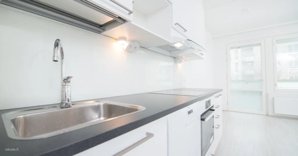 Cucina - 1-Bedroom Flat with Terrace in Kerava Centre