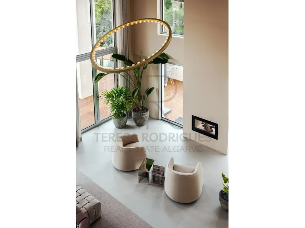 Soggiorno - Modern House with Sea View in Lagoa