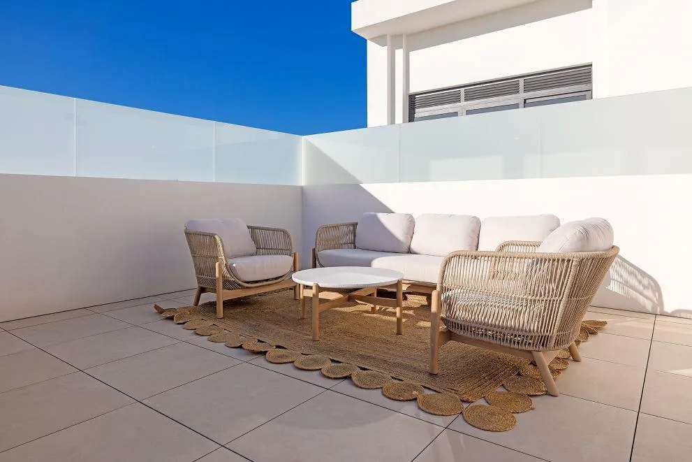 Terrasse - Penthouse with Sea View in Casares