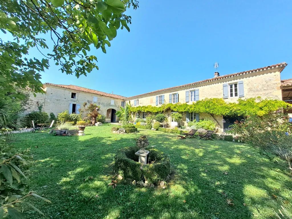 Jardin - Propriété en Pierre avec Maison d'Amis à Condom