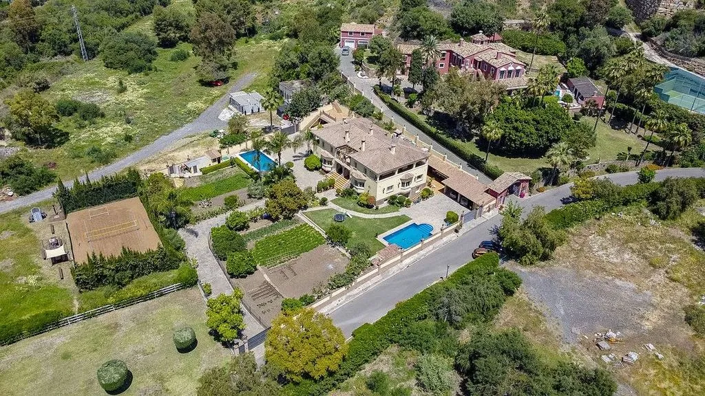 Vue aérienne - Chalet with Pools and Terrace in Benahavís