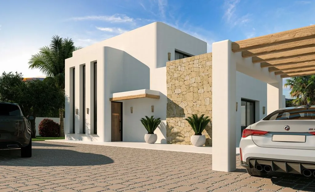Exterior - Luxury Villa with Sea View in Pedreguer