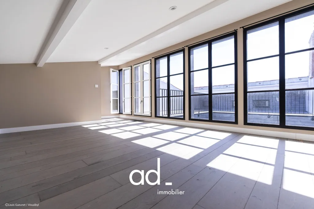 Séjour - Appartement Luxe avec Terrasses à La Rochelle