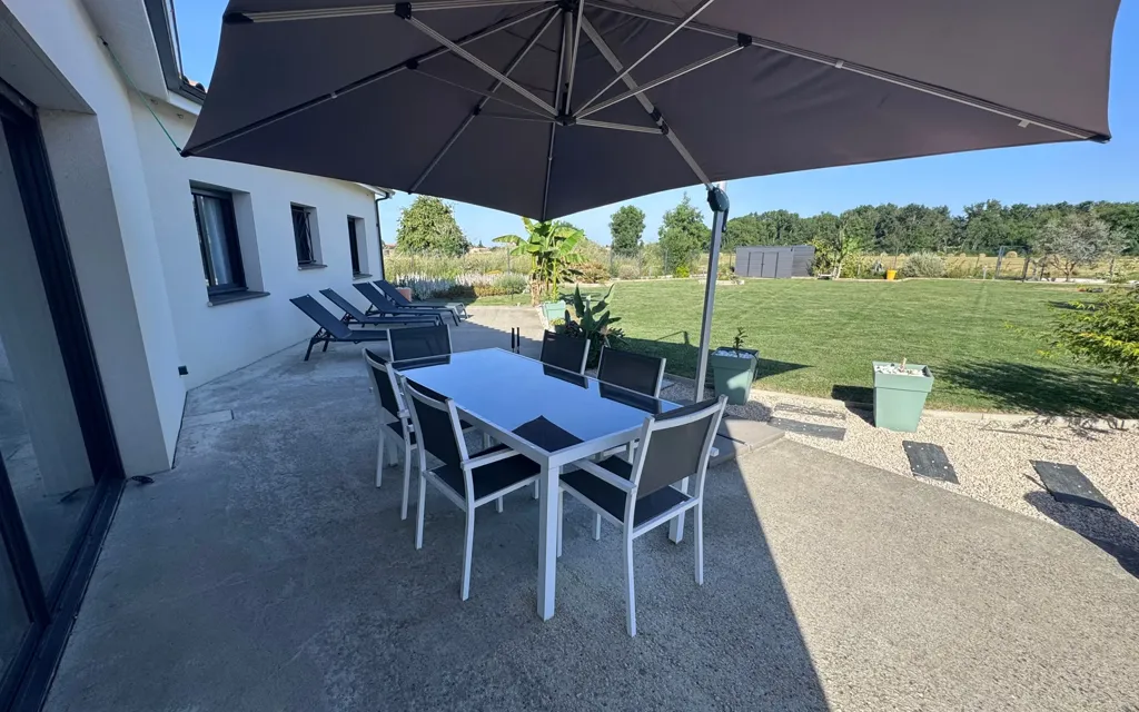 Terrass - RT2012 Villa with 965m² Garden in Longages