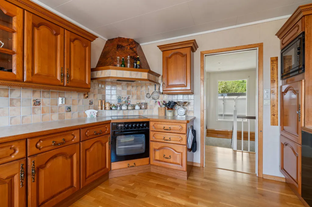 Cucina - Quiet Villa with Garden in Langevåg