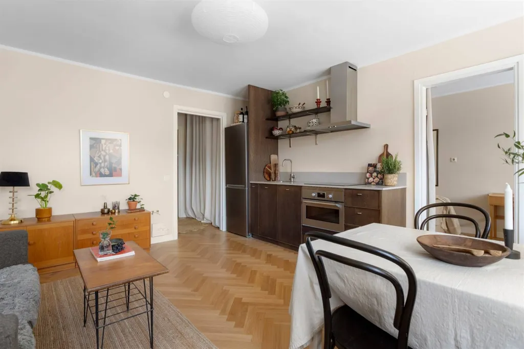 Elutuba - Bright 2-Bedroom Flat in Central Sundbyberg