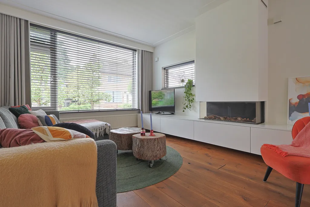 Living Room - Sustainable Two-Storey House in Liempde