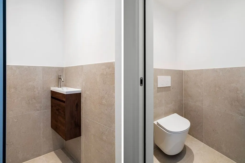 Salles de bain - Renovated Apartment with Garden in The Hague
