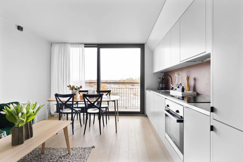 Salle à manger - Modern Apartment with Balcony in Uppsala