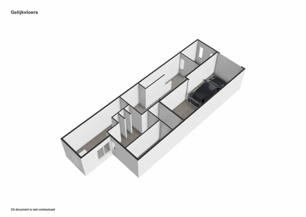 Floor Plan - Spacious House with Garden in Louvain
