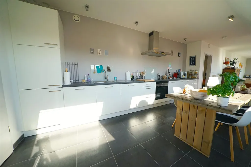 Kitchen - Apartment with Terrace in Nivelles