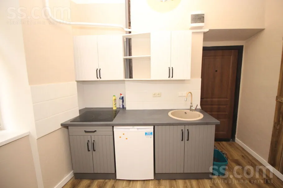 Cuisine - Renovated Apartment with Yard in Riga Centre