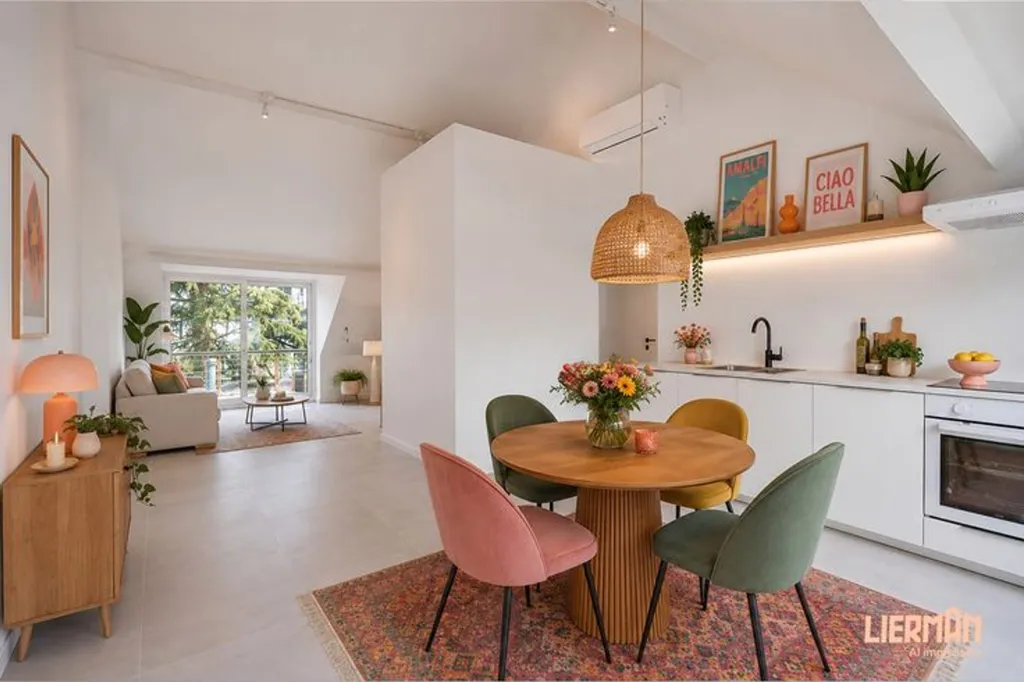 Salle à manger - Appartement moderne avec terrasse à Alost