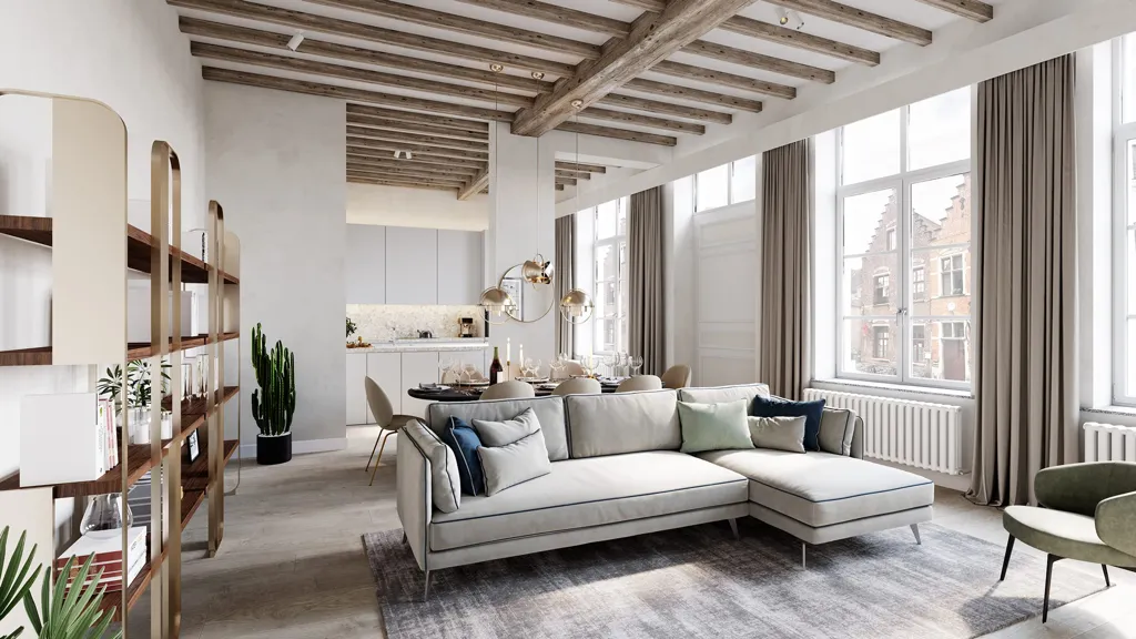 Elutuba - Ground Floor Apartment with Terrace in Bruges