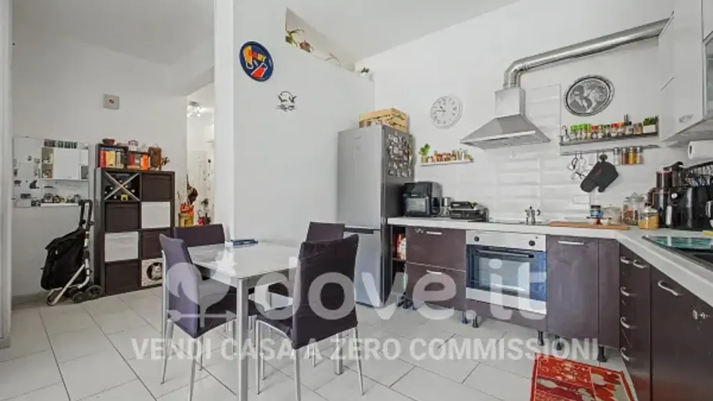 Köök - Triplex with Balcony in Ostia, Rome