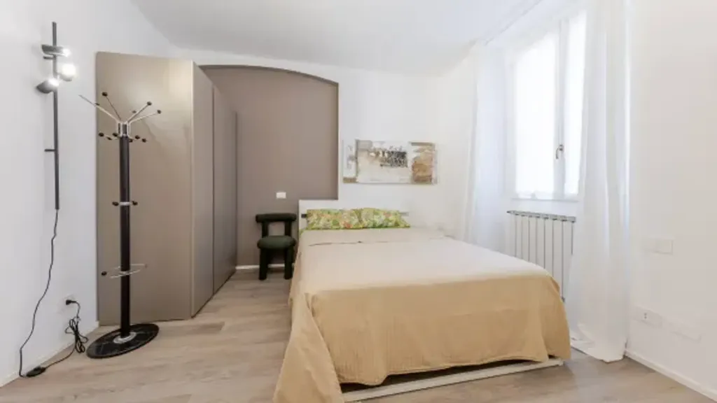 Camere da letto - Rustic-Style Flat with Balcony in Milan