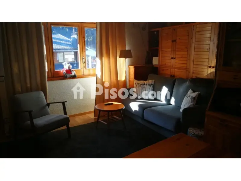 Séjour - Rustic Apartment with Mountain Views in El Tarter