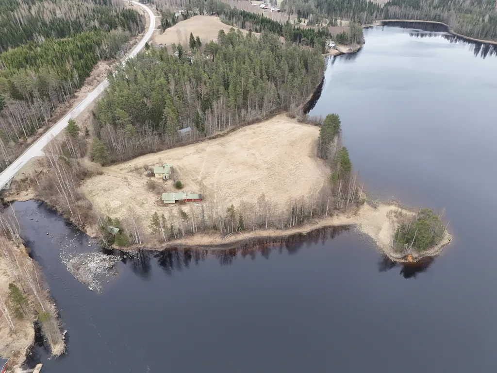Vista aerea - Rantatontti with Private Lakefront in Kaavi