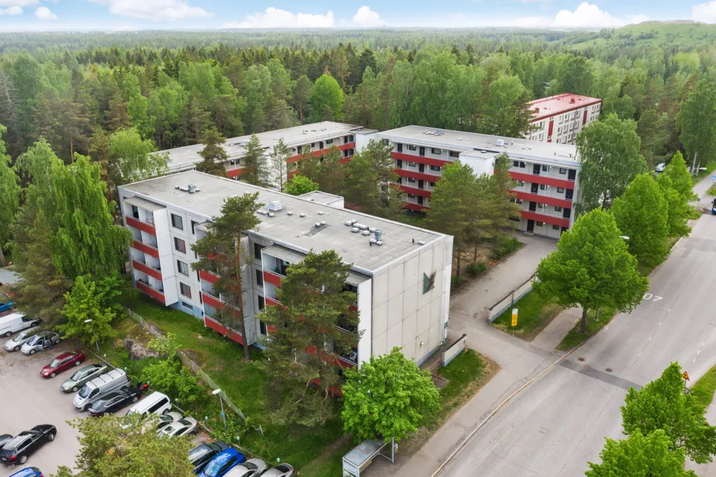 Vue aérienne - Renovated One-Bedroom Flat with Balcony in Korso, Vantaa